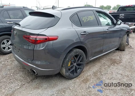 2021 Alfa Romeo Stelvio Ti Awd z USA, uszkodzony, nr VIN ZASPAKBN8M7D02401